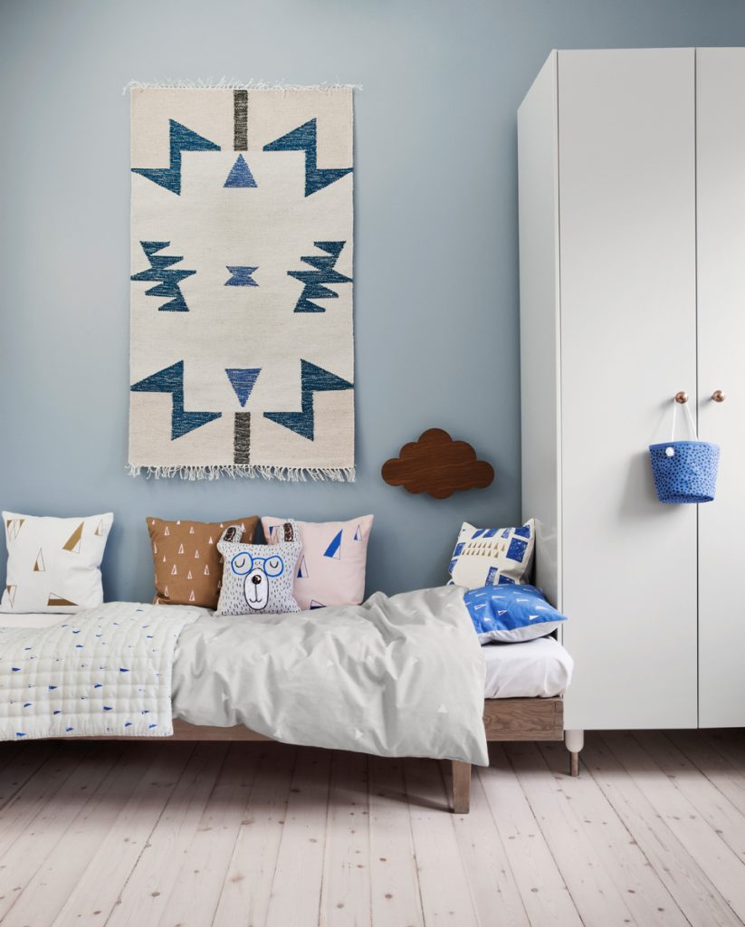 Kinderzimmer skandinavisch einrichten mit Ferm Living