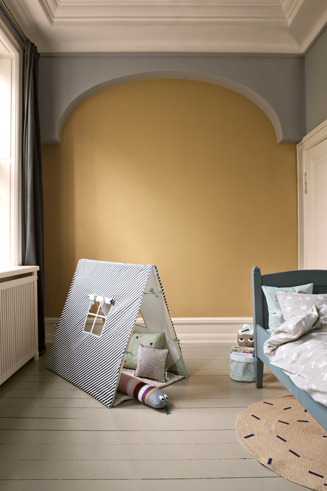 Kinderzimmer skandinavisch einrichten mit Ferm Living